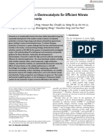 Adv Funct Materials - 2023 - Liu - Recent Advances in Electrocatalysts For Efficient Nitrate Reduction To Ammonia