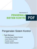 Pengenalan Sistem Kontrol