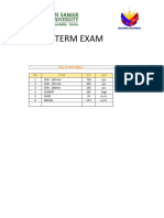 QS BSCE 3A Midterm Exam