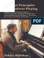 The First Principles of Pianofo - Tobias Matthay