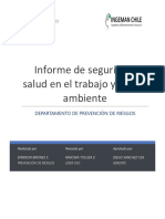 INGE-PT-SST-05 Informe de Seguridad, Salud en El Trabajo y Medio Ambiente ORIZON OT 730 Período Del 15