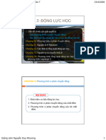 Phần 3: Động Lực Học: Vấn đề chính cần giải quyết là: Vấn đề chính cần giải quyết là