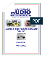 PDF Da Apostila o Decibel Quarta Turma Online.