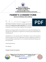 Parents Consent Christmas Decoration