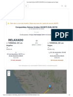 1 Voo United Airlines UA4675 (SKW4675) de Los Angeles para Las Vegas