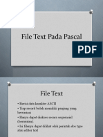 File Text Pada Pascal
