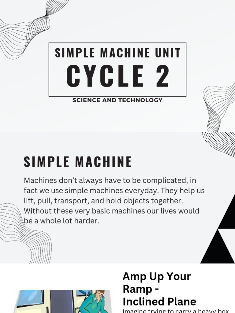 Science And Technology Pdf Machines Lever