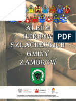 Album Herbow Szlacheckich Gminy Zambrow