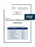 Quản Trị Chiến Lược Cholimex