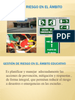 Gestión de Riesgo en El Ámbito Educativo Sin Editar