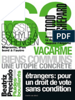 Vacarme - 063 - Printemps 2013