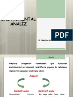 Enstrümental Analiz Ders Notları