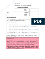 Consigna de Evaluación - 2° Medio