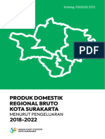 Produk Domestik Regional Bruto Kota Surakarta Menurut Pengeluaran 2018-2022