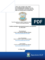 Análisis Estratégico Operacional de La Guerra Ruso-Japonesa Chauca