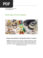 Intek Tapes Private Limited - Profile 