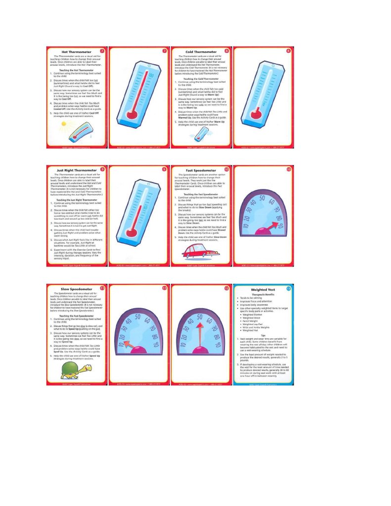  Sensory Diet 