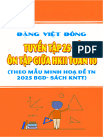 Tuyen Tap 25 de On Tap Giua Ki 2 Toan 10 Ket Noi Tri Thuc Voi Cuoc Song