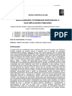 Masculinidades, Paternidade Responsável e Suas Implicações Familiares