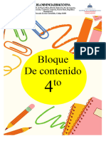 Bloque de Contenido de 4to