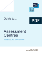 Guide To Assessment Centres