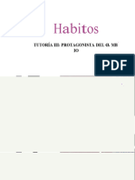 Habitos - Señales - Mercedes Huaman