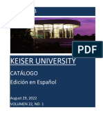 KU Spanish Catalog