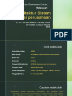 Pt1. Arsitektur Sistem Informasi Perusahaan