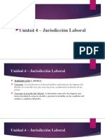 Unidad 4 - Jurisdicción Laboral