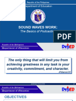 Session 2 - Slide Deck - Sound Waves Work - The Basics of Podcasting