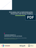2024 PRINCIPIOS DE LA ADMINISTRACIÓN FINANCIERA DEL SECTOR PÚBLICO - Módulo - 1