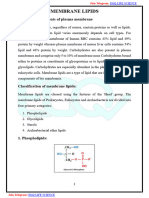 Membrane Lipids