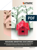 PMRC Housing Development in Zambia Within The Framework of Achieving Sustainable Development Goal