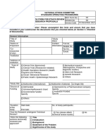 NEC FORM 03 - Application Form For Ethics Review