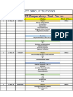 JEE & MT-CET Preparatory Test Series 2024