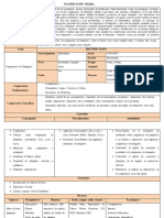 Planificación Diaria, Congruencia de Triángulos.