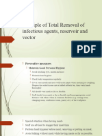 Principle of Total Removal of Infectious Agents