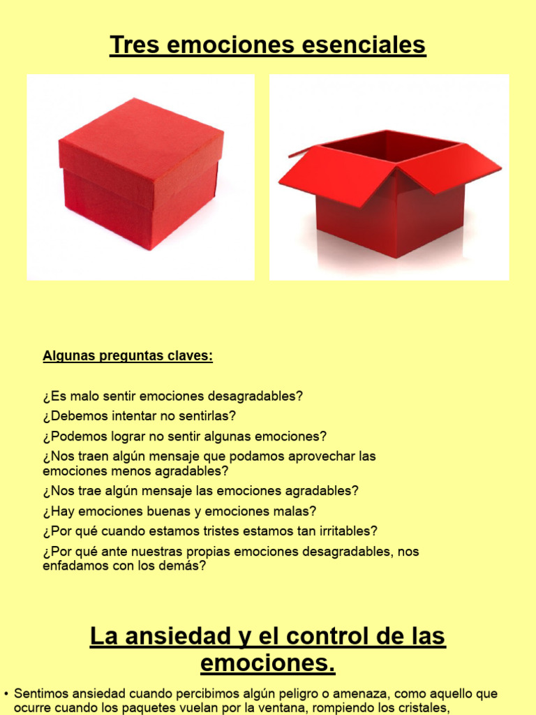 Autocontrol emocional en niños | PDF | Las emociones | Ira