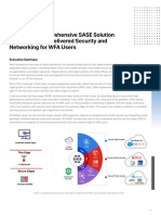 FortiSASE - Comprehensive SASE Solution Provides Cloud-Delivered Security and Networking For WFA Users