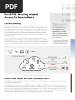 FortiSASE - Securing Internet Access For Remote Users