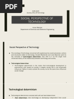 Chapter 3. Social Perspective of Technology