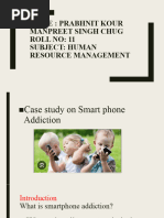 Case Study Mobile Addiction