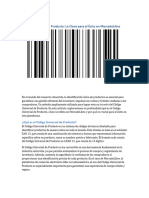 Codigo Universal de Producto MercadoLibre