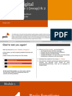 Level 1 Module 1 Recap + Module 2