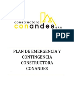 Plan de Emergencias Conandes