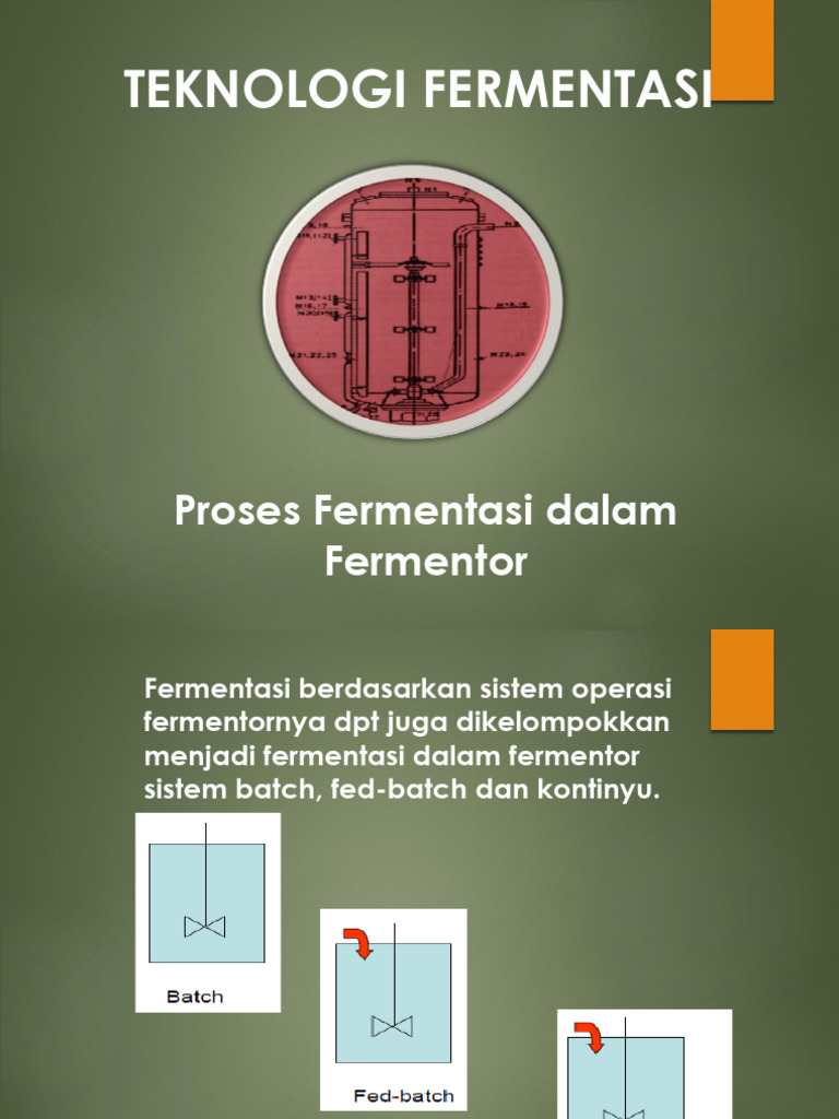 Proses Fermentasi dan Kinetika Mikroba | PDF