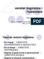 Diversitat Lingüística Estàndard