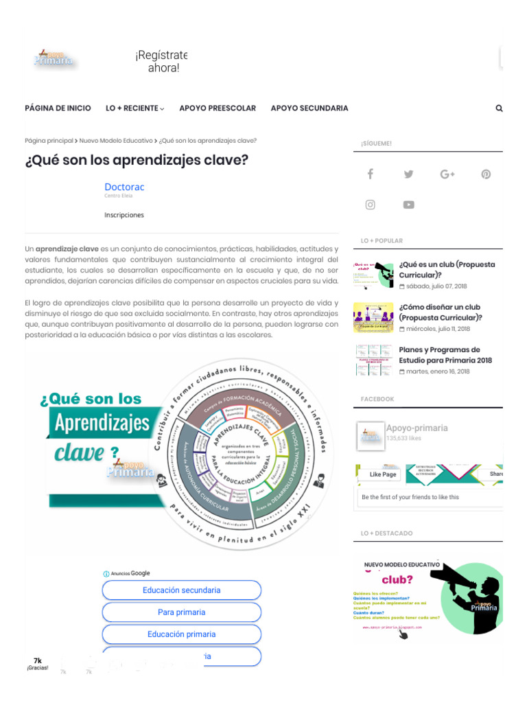 Aprendizajes Clave en Educación Integral | PDF | Aprendizaje | Plan de ...