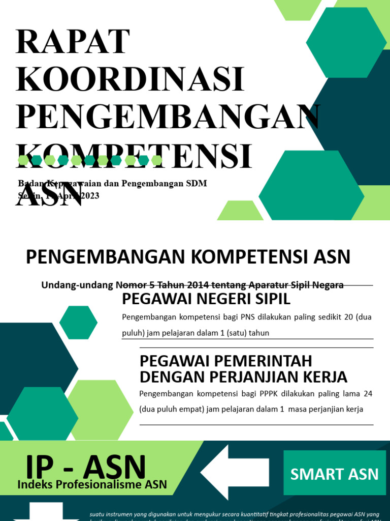 Pengembangan Kompetensi ASN 2023 | PDF