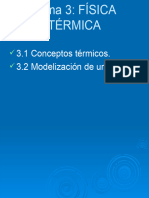 Tema 3. Fisica Termica